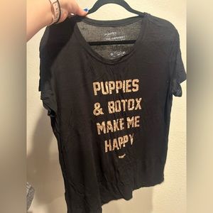 Puppies & Botox make me happy